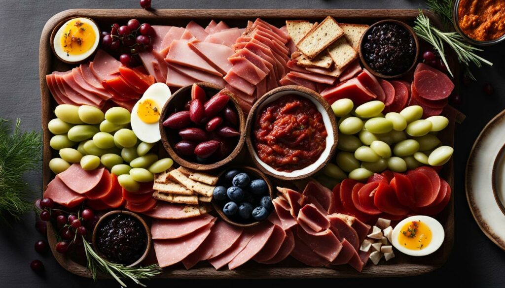 charcuterie board