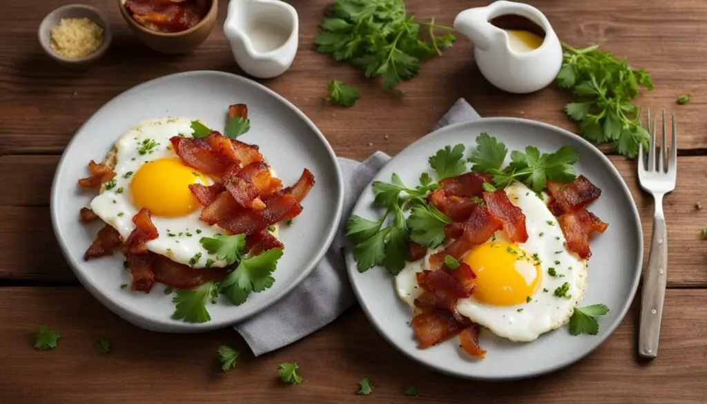 cloud eggs with bacon recipe