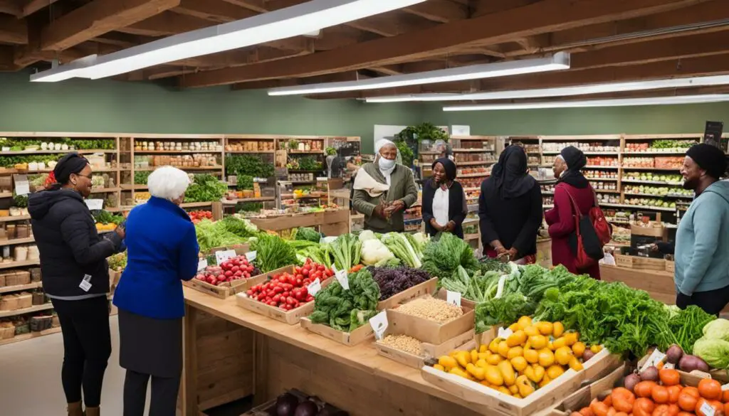 community connection at co-op grocery stores