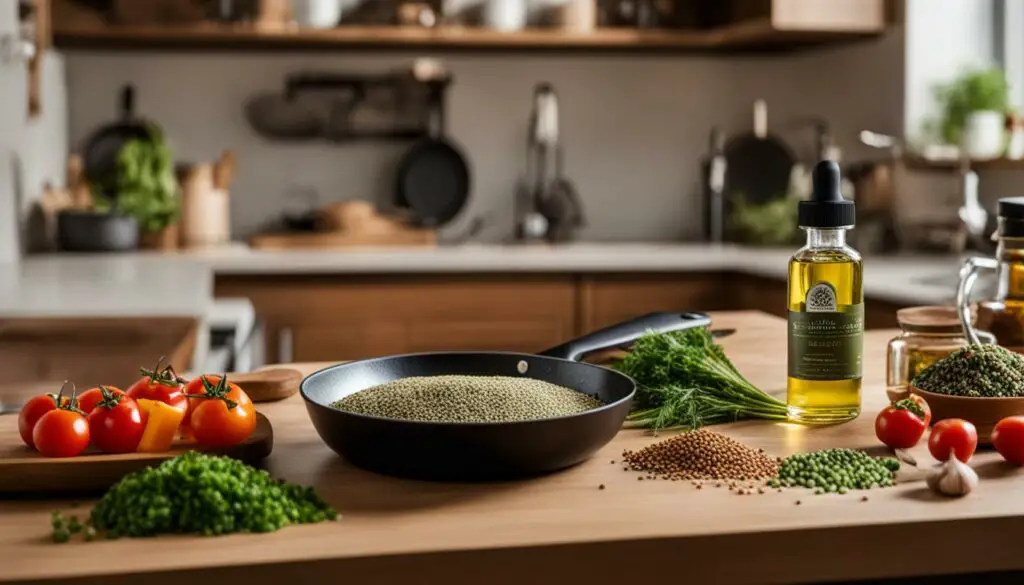 cooking with hemp seed oil