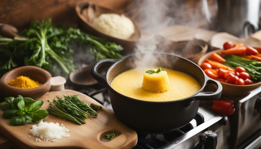 cooking with polenta
