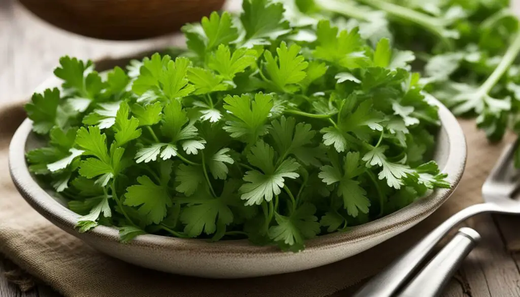 coriander and cilantro