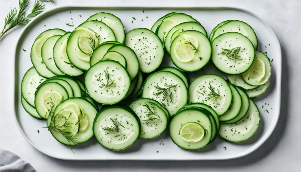 cucumber sandwiches
