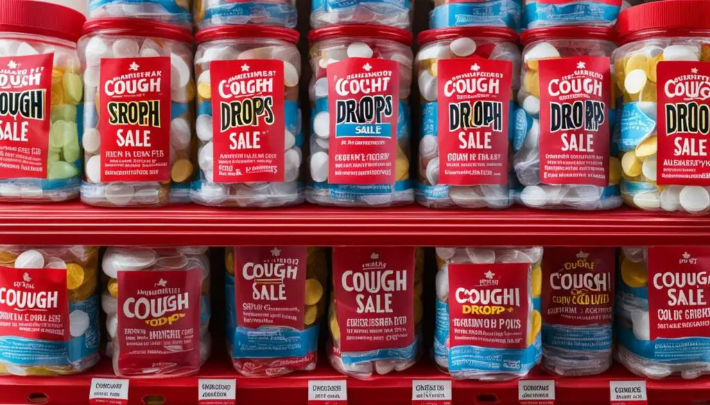 discount on cough drops
