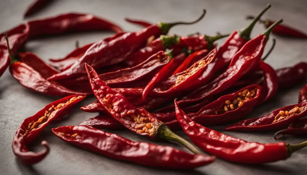 dried chili peppers