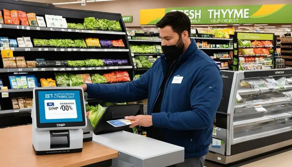 ebt at fresh thyme self-checkout