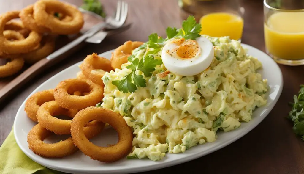 egg salad side dishes