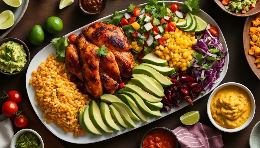 enhancing salsa chicken with side dishes