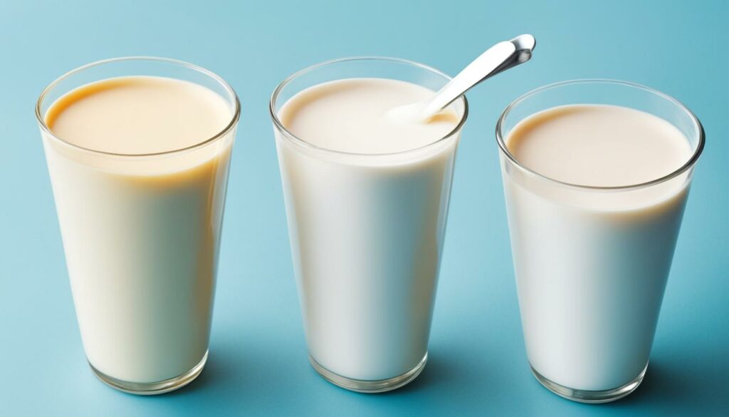 evaporated milk vs condensed milk