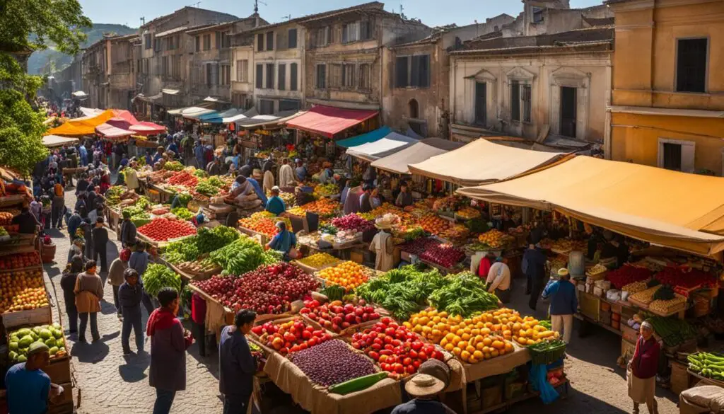 farmers market