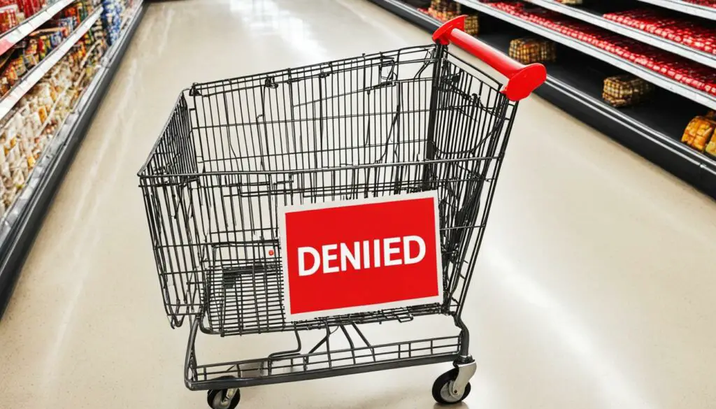 food stamps application denial