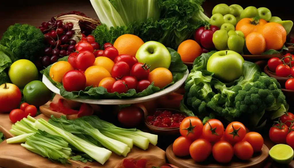 fruit and vegetable pairings