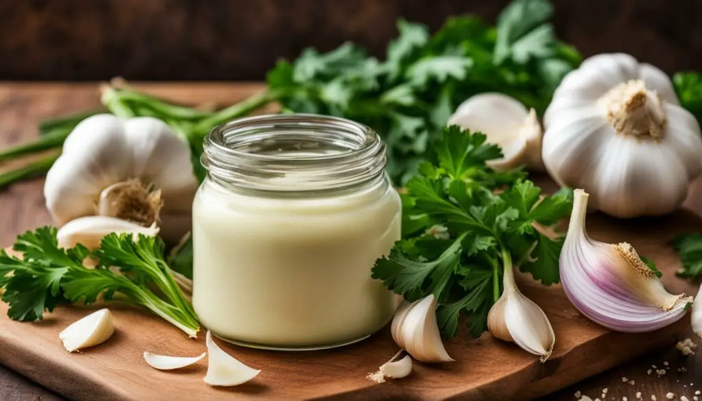 garlic puree