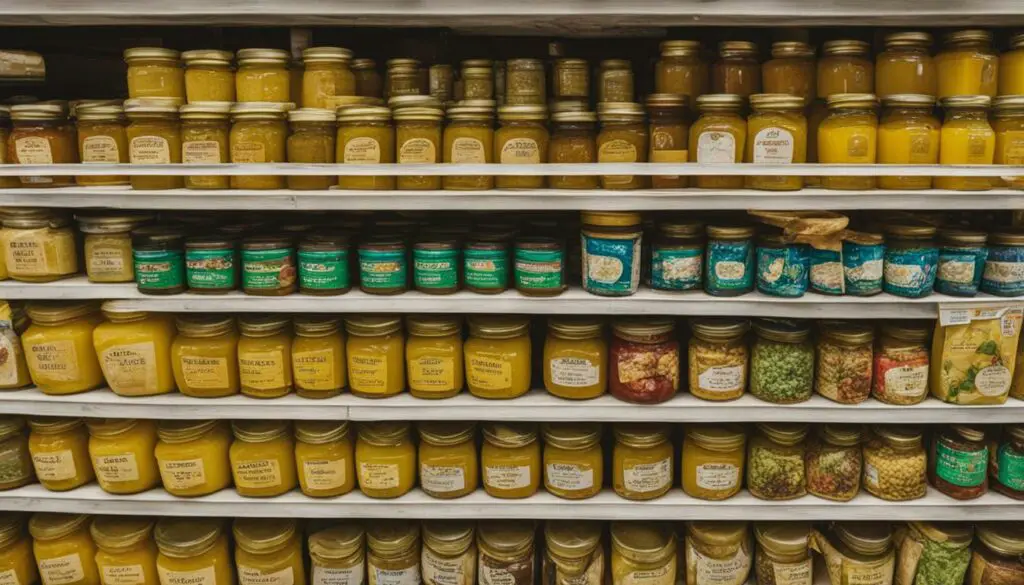 ghee in grocery store aisles