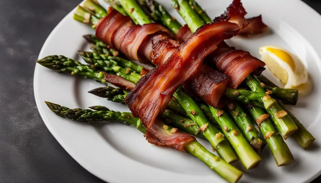 grilled asparagus with bacon