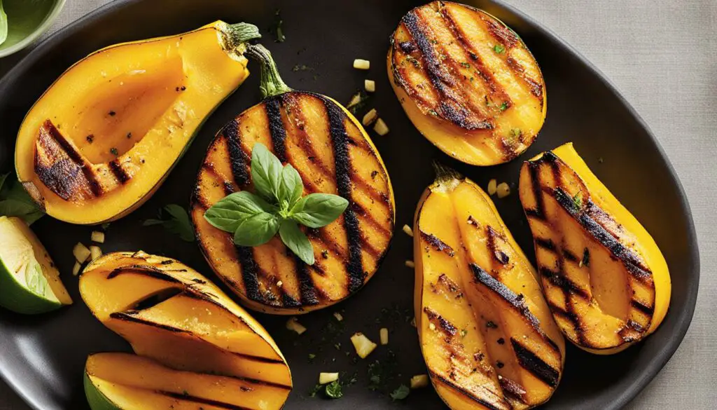 grilled yellow squash