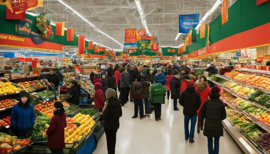 grocery stores open on New Year's Day