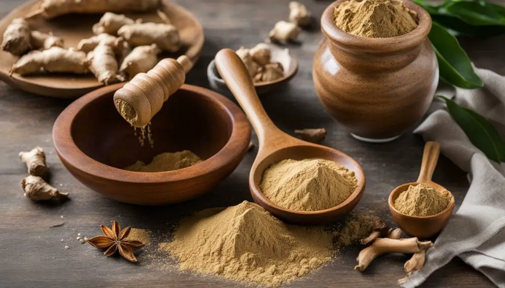 ground ginger substitute
