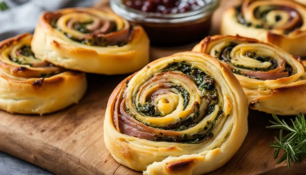 ham and cheese pinwheels ham and cheese pinwheels