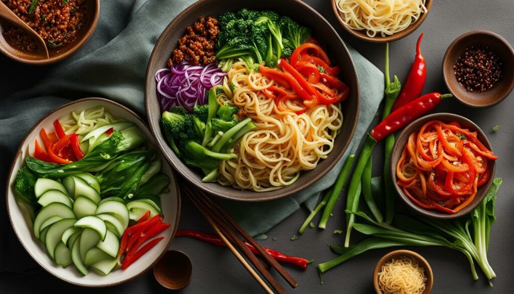 healthy noodle side dishes