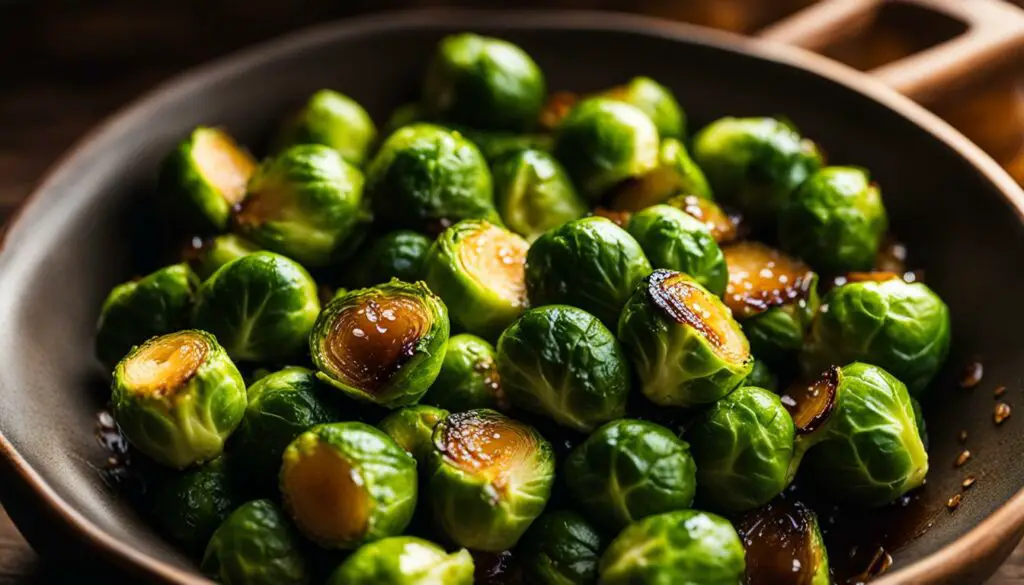 honey Dijon Brussels sprouts