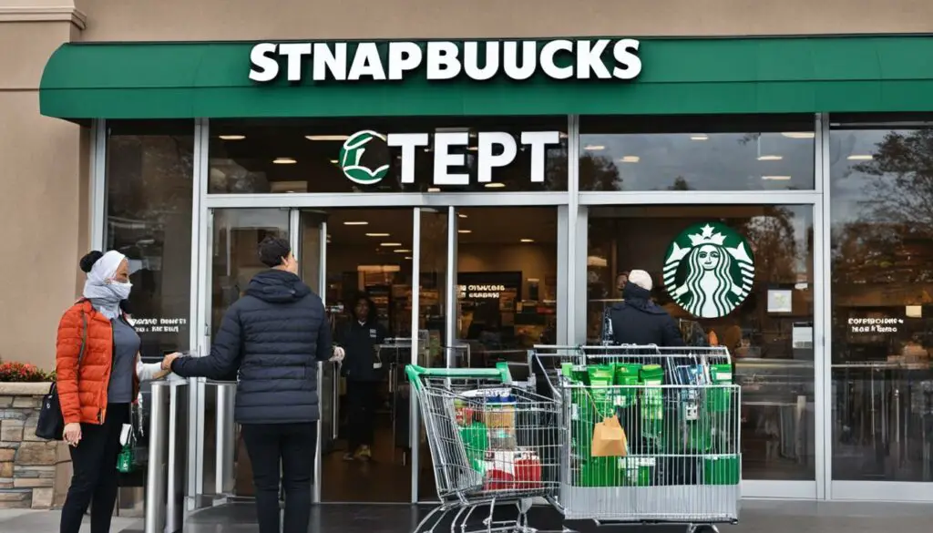 how SNAP EBT works at Starbucks