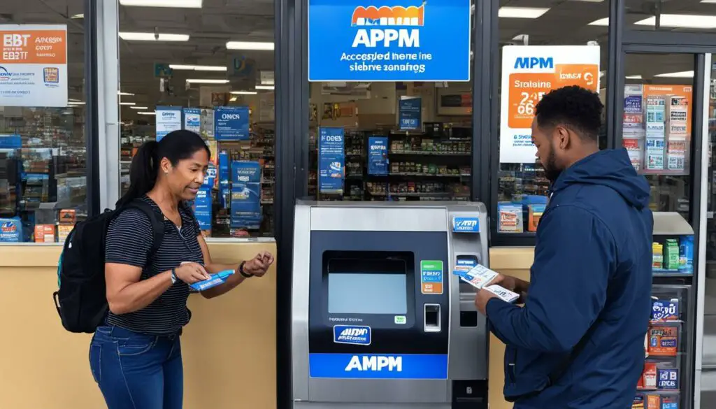 how to use ebt at ampm