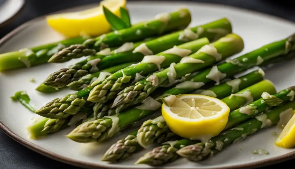 lemon butter asparagus