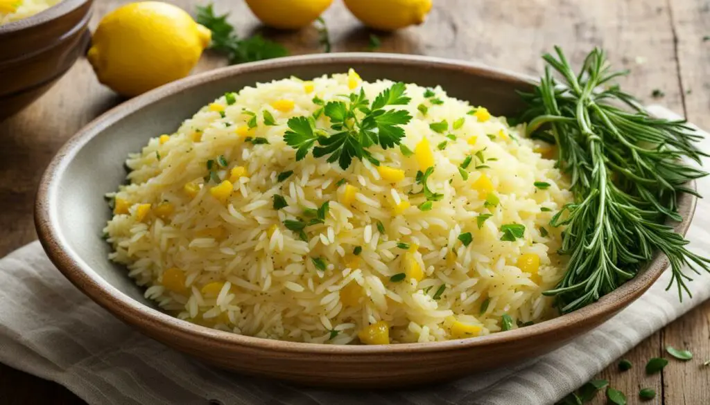lemon jasmine rice