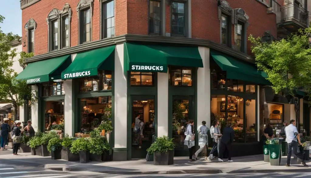 licensed Starbucks stores