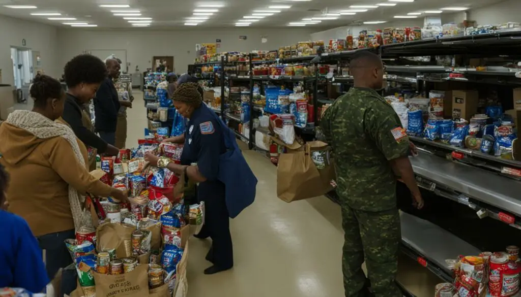 military food assistance