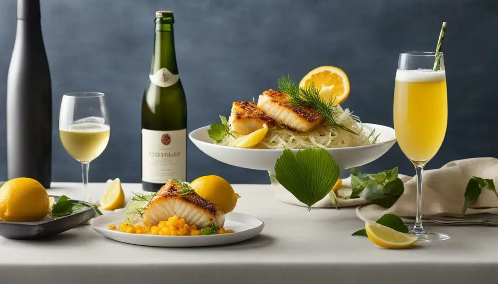 miso cod drink pairings