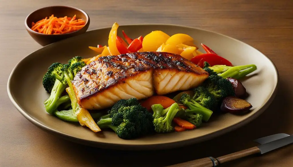 miso cod vegetable sides