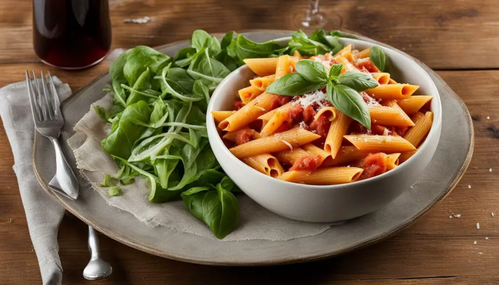 penne alla vodka pairings