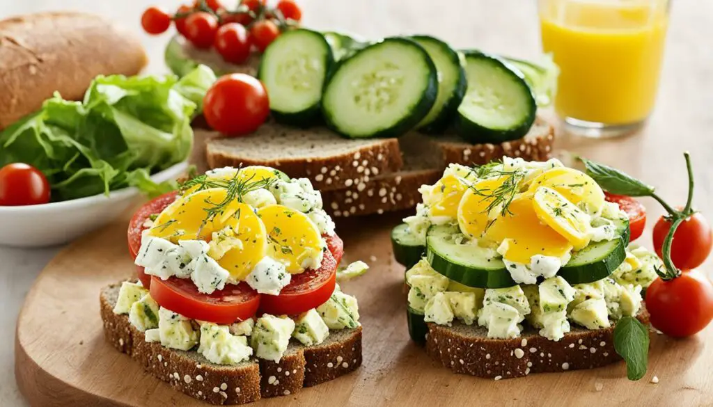 perfect complements for egg salad