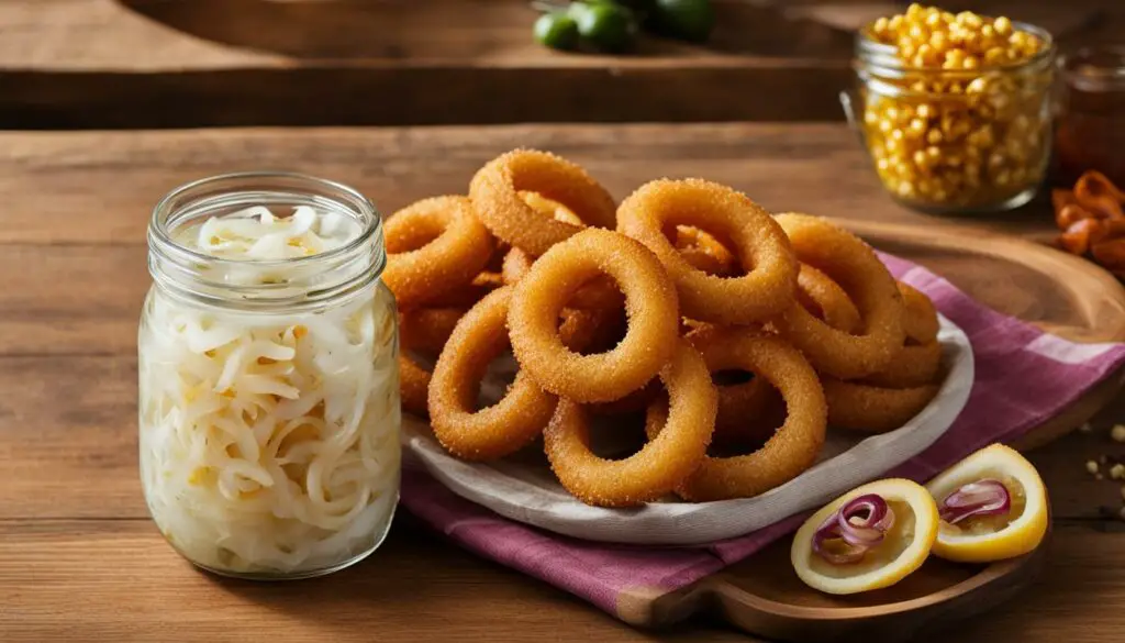 pickled onion rings