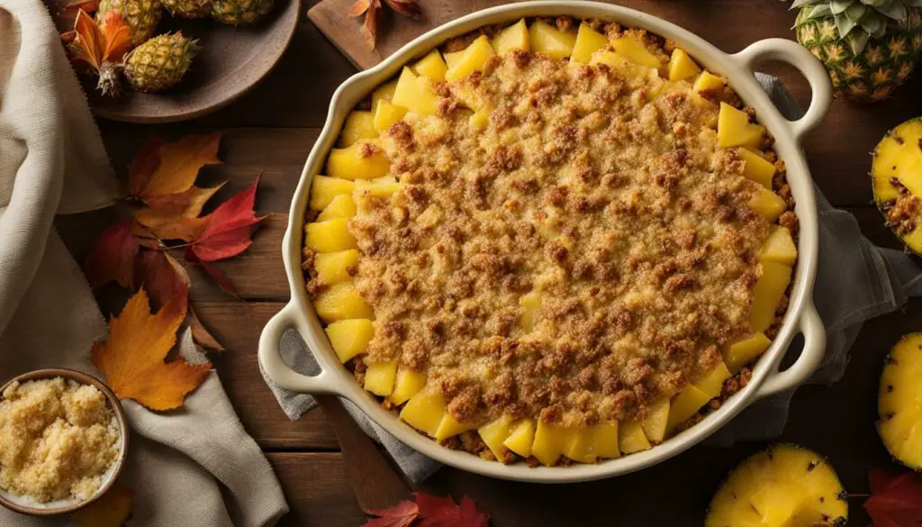 pineapple casserole