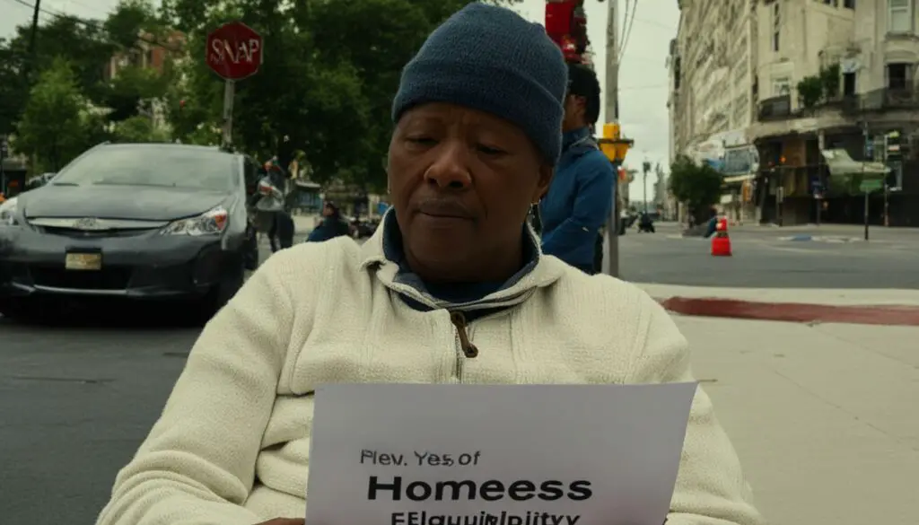 qualifying for food stamps while homeless