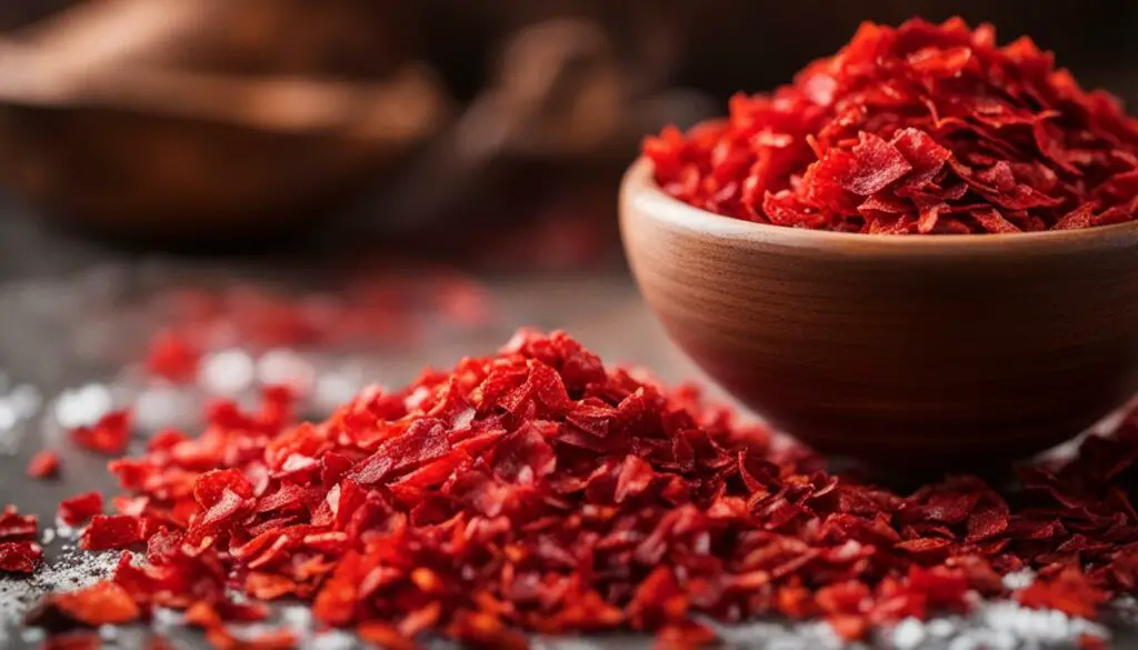 red chili pepper flakes