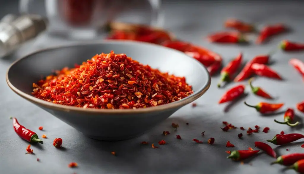 red pepper flakes as a substitute for cayenne pepper