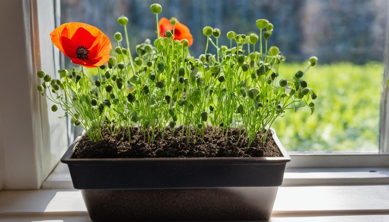 Grow Your Garden Planting Grocery Store Poppy Seeds