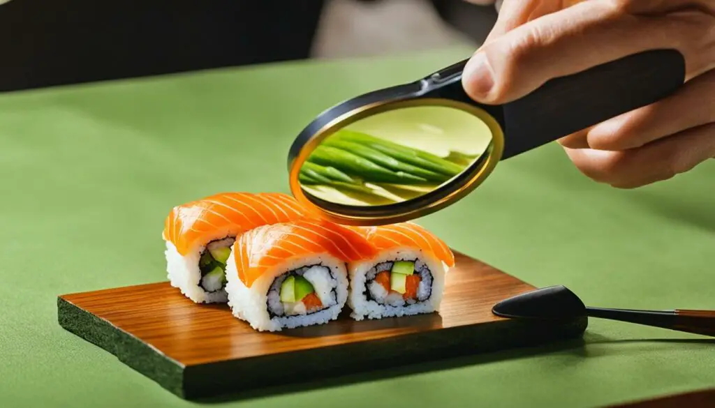 safety of raw fish in grocery store sushi