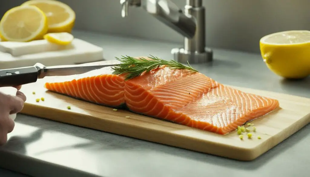 safety precautions consuming raw salmon