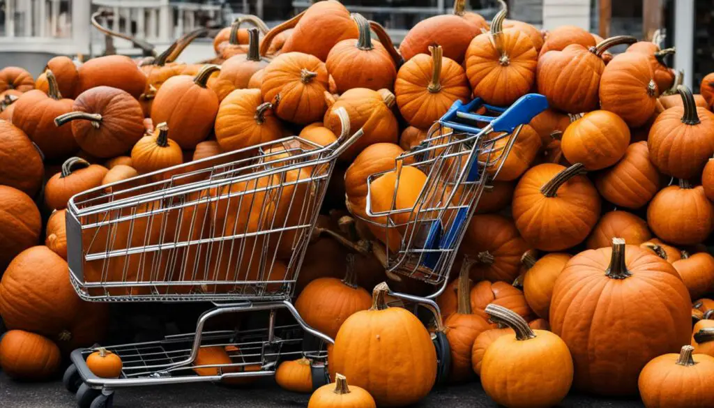 saving money on pumpkin purchases