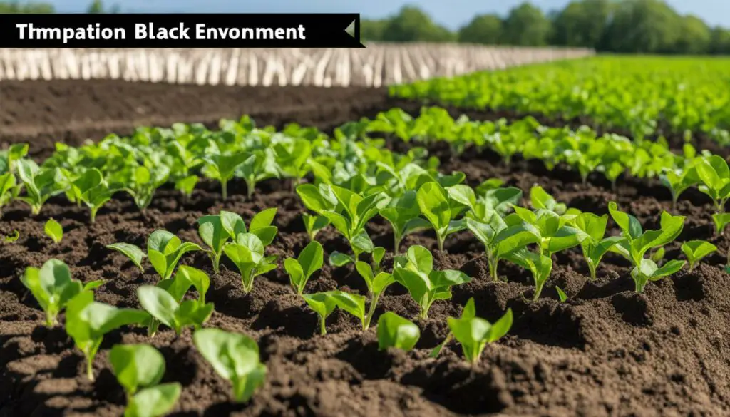 soil temperature for black eyed peas