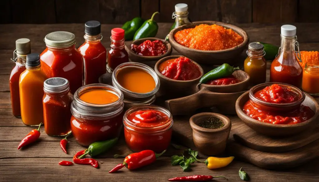 spicy condiments