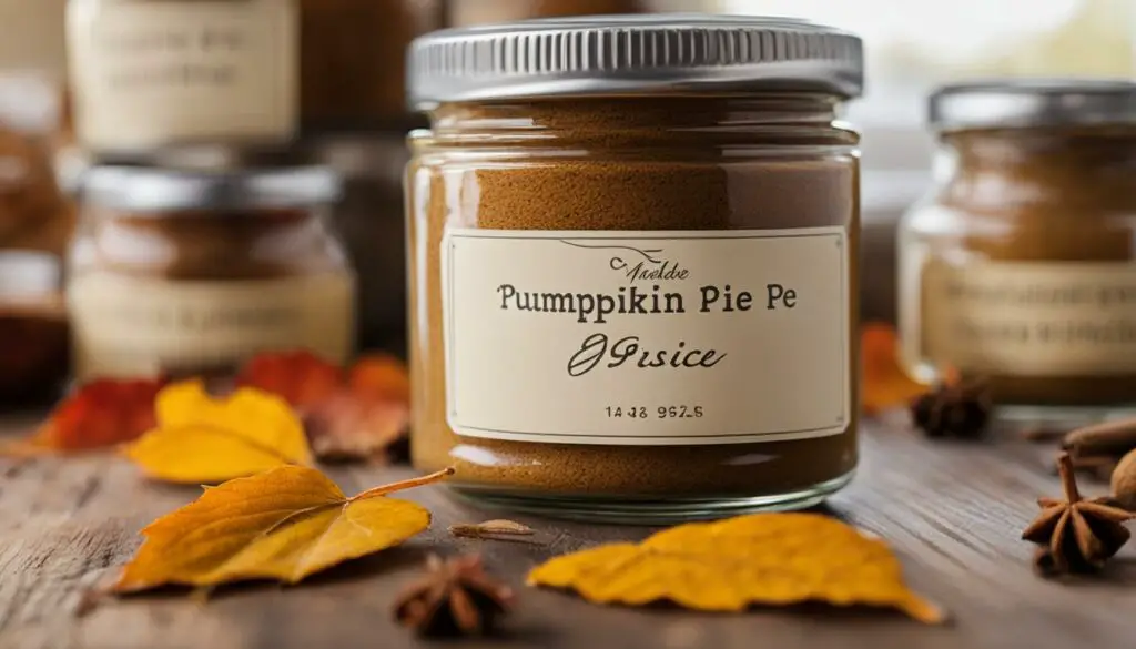 storing pumpkin pie spice