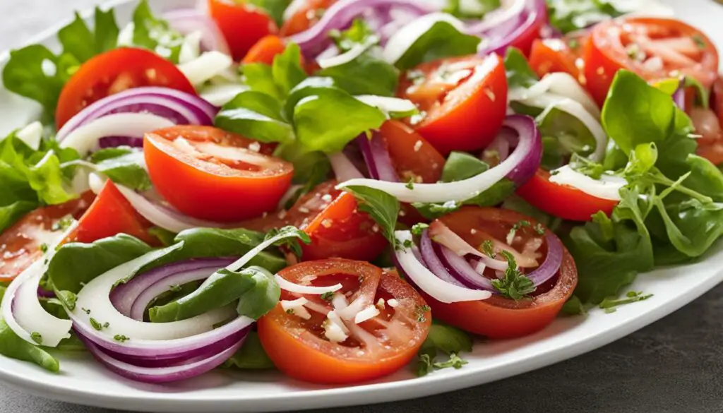 tomato and onion salad recipe