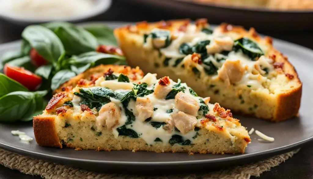 tuscan chicken garlic bread