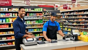 what does a clerk do at a grocery store